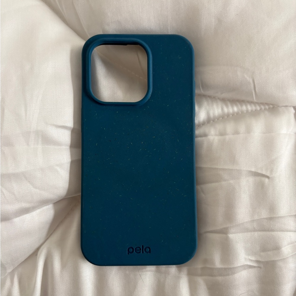 Pela blue iPhone 16 pro case